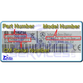 Mercedes Benz 034953 MB Truck Base High